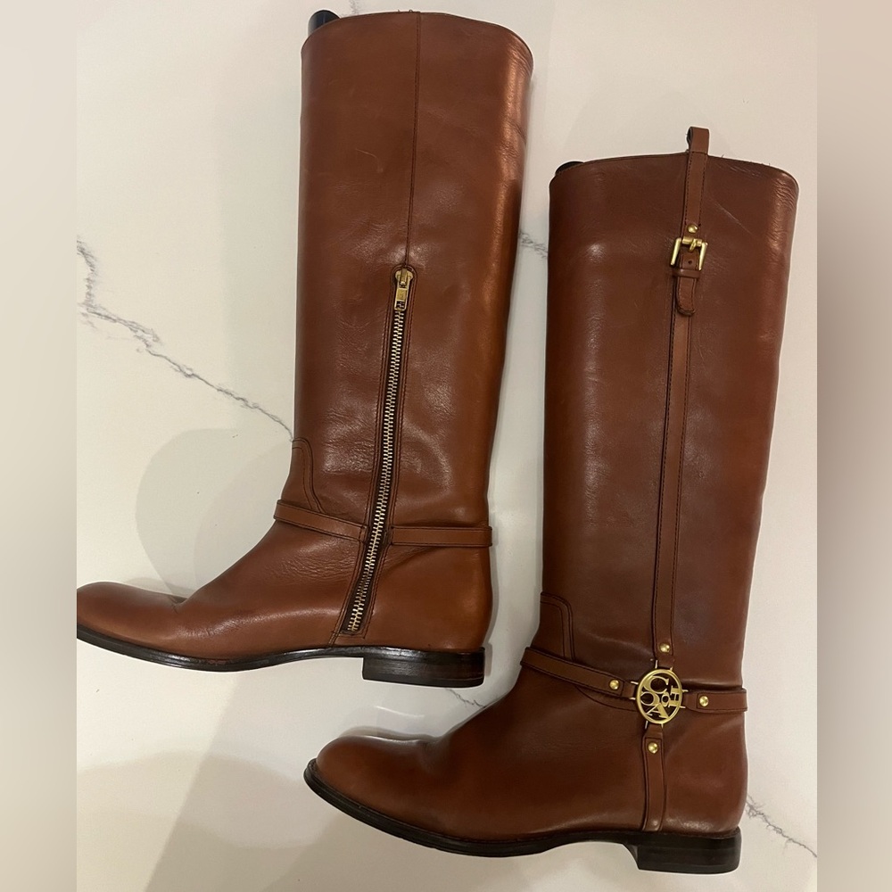 Coach Leather Boots